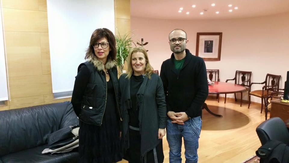 Foto Reunión con la Delegada Territorial de Ourense de la Xunta de Galicia